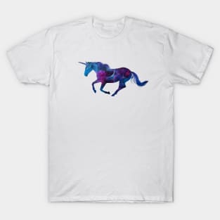 Galaxy Space Unicorn T-Shirt